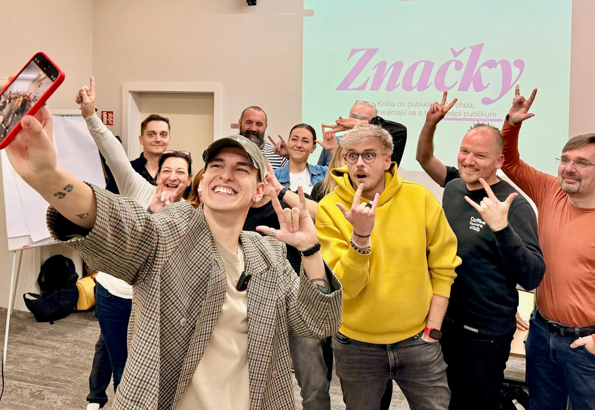 Lektor Master of Marketing při výuce