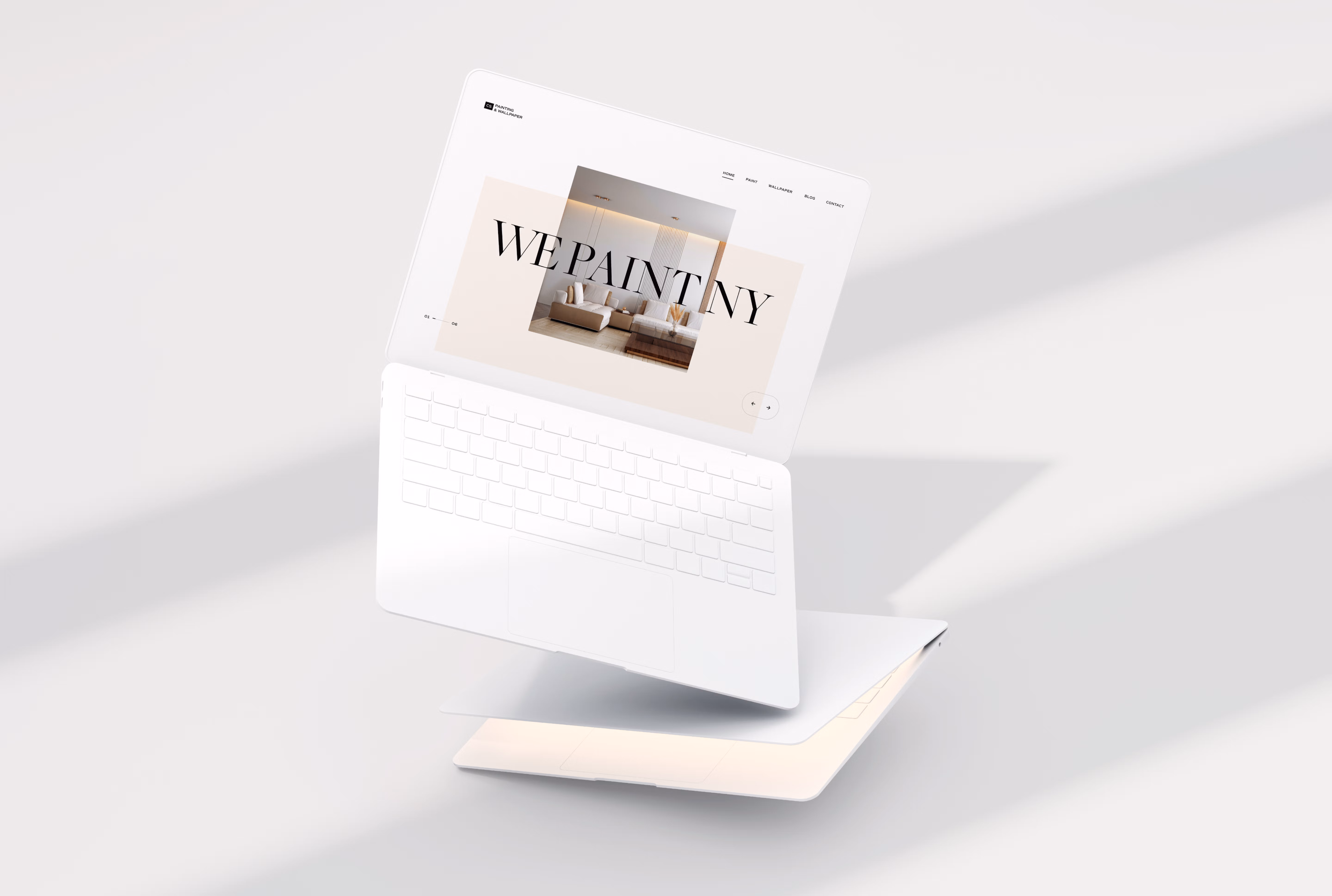 we paint newyork webdesign macbook