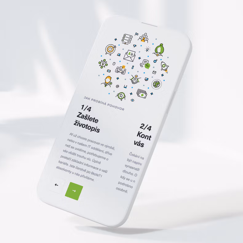 wistron webdesihn ilustrace iphone justmighty