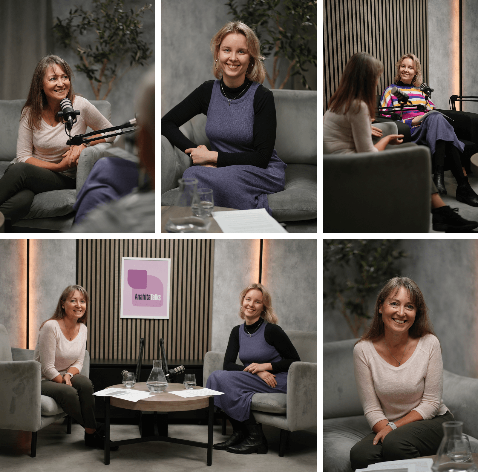 koláž fotografií z&nbsp;podcastu