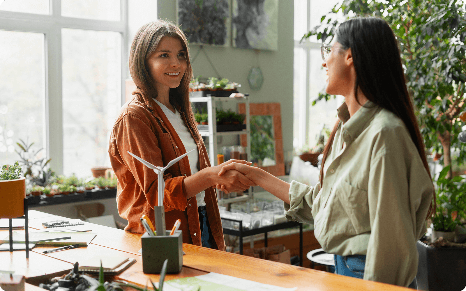 tech people trying achieve ambitious sustainability goals 1