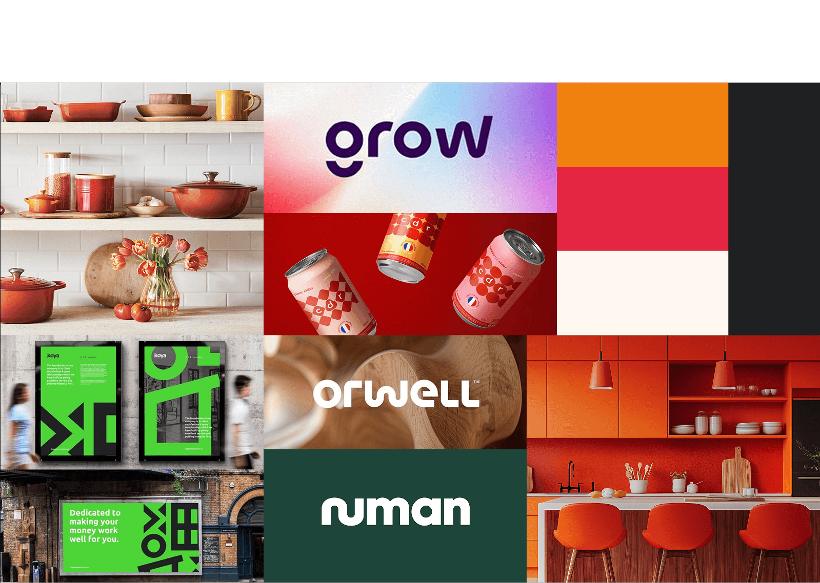 bento s&nbsp;moodboardem